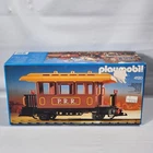 Playmobil #4120 Passenger Car Western Train Set  PRR Vintage Toys 1987 with box