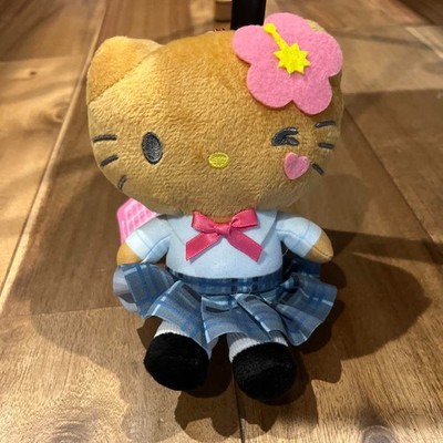 Hello Kitty Sun-Tanned Gyaru Plush Keychain Gal Mascot | eBay