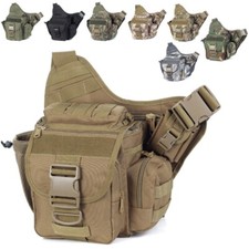 Outdoor Men Tactical Shoulder Bag Sling Chest Pack Military Molle Backpack Pouch
