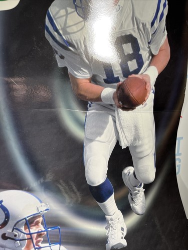 Peyton Manning / 2001 Gatorade Store Display Double Sided 24” X 44” B - Picture 2 of 13