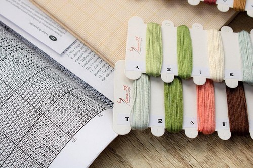 Posies for the Princess B603L Luca-S Counted Cross-Stitch Kit - Picture 8 of 8