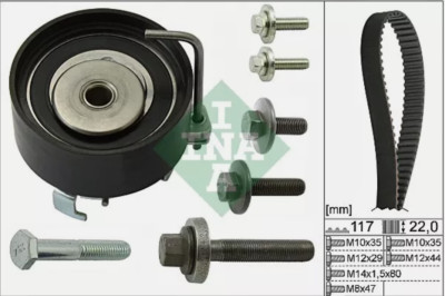 530 0495 10 INA SCHAEFFLER Timing Belt Set for FORD, HONDA, MAZDA 2, VOLVO S40