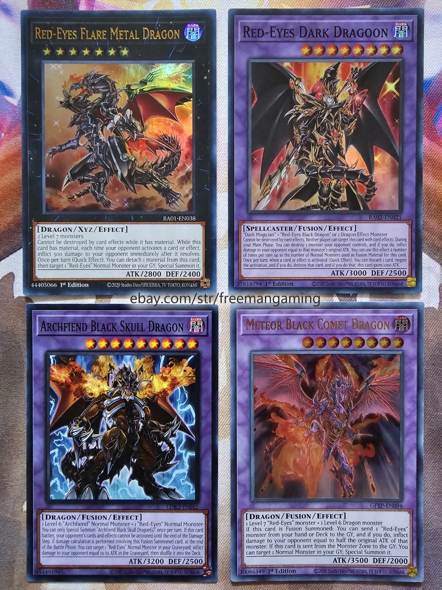 yugioh red eyes dragon deck Amazon.com: Complete Custom Deck for Yu-Gi-Oh! main image 1