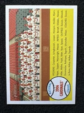 ST. LOUIS CARDINALS TEAM CARD CL #216 2007 Topps Heritage QTY