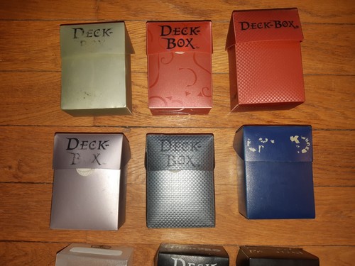 Lot de 10 Boîtes de rangement pour cartes Magic mtg - Deckbox - Imagen 2 de 4