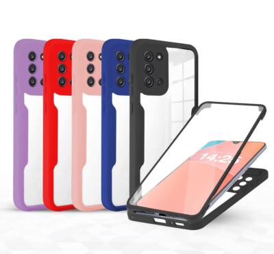 360 Grad Handyhülle für Samsung Galaxy A21s Rundum Schutz Case Front Back  Cover