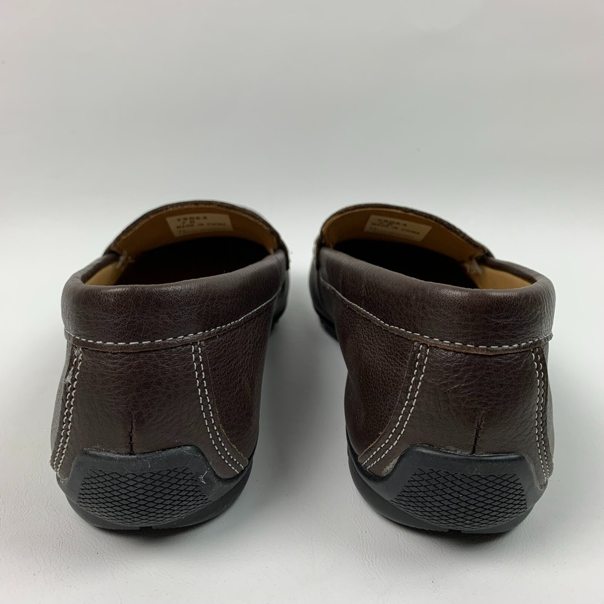FootJoy Penny Loafer Men 8.5 Wide Brown Leather Driving Moc 79064 Slip On Shoes Men main image 3