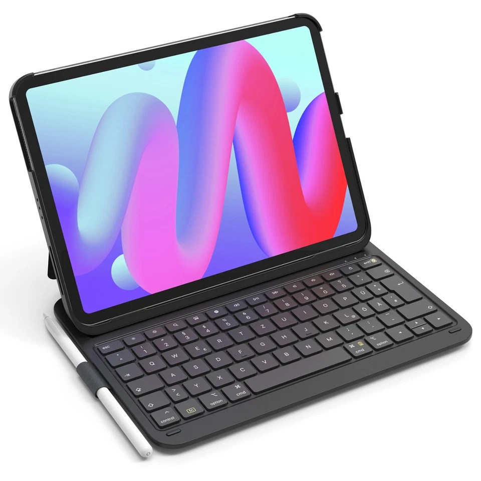 Inateck Ultraleichte Hülle Tastatur iPad 11 Gen. A16,iPad 10,Air 7/6,Pro 11 Zoll