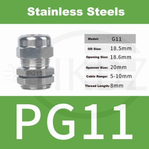 Kabelverschraubung PG7-PG63 Metrisch Metal Verschraubung M10-M100 Edelstahl IP68 - Bild 107 von 118