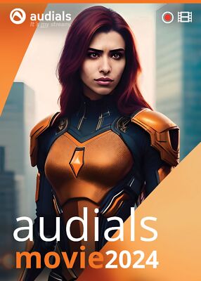 Audials Movie 2024 1-PC - Dauerlizenz - Deutsch / KEY (ESD)