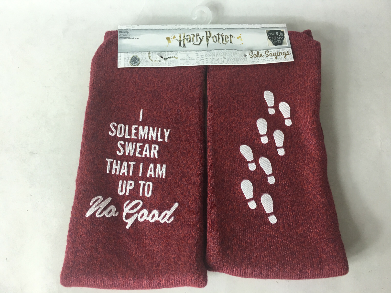 SAOLA Calze Harry Potter Sole Detto Tg Uomo 6 12 Nuove