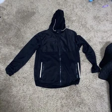 CSG Champs Full Zip Tech Hoodie Black Legion Zip Up Hoodie Men’s Size Large