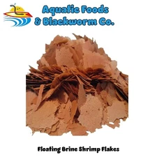 Brine Shrimp Tropical Fish Premium Flakes, USA Made