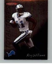2007 Topps Total Roy Williams TT20 Total Topps Detroit Lions