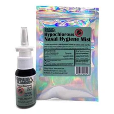 Sinus Plumber Antimicrobial HOCL Nasal Spray - Cold Flu Virus Germ Defense
