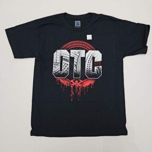 Roman Reigns Original Tribal Chief OTC Kids Youth Black T-shirt Size Large