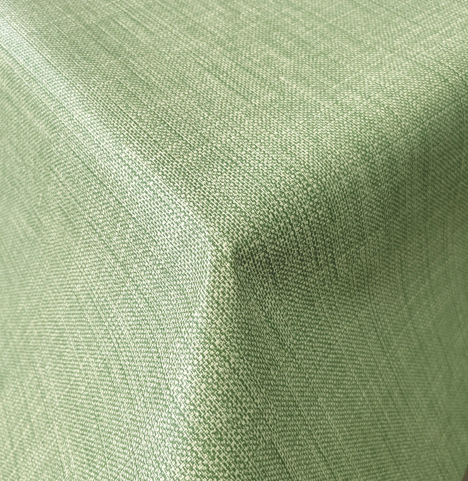 PVC Tischdecke Leinenoptik HELLGRÜN Meterware Wachstuch Breite & Länge wählbar - Bild 2 von 3