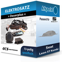 Ecs E-Satz 13Polig Fahrzeugspezifisch Passend FüR Seat Leon St Kombi Neu