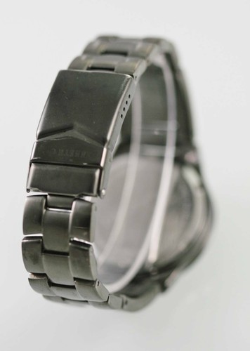 Kenneth Cole Grau Herren Edelstahl Gunmetal Batterie Quarz Datum 100m Uhr - Bild 2 von 3