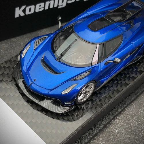 Frontiart 1/43 Koenigsegg JESKO Imperial Blue Metallic car model F107-182 LE399 - Picture 6 of 10