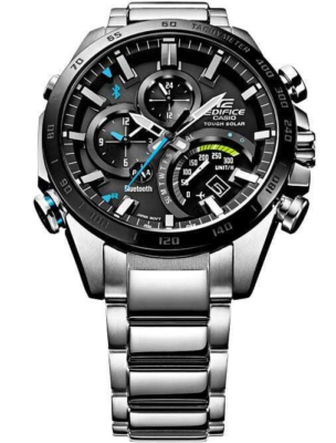 CASIO EDIFICE EQB-501XDB-1AJF TIME TRAVELER Bluetooth Solar Watch