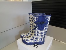 Budget Ladies Wide Calf Wellies with Octopus Design (max. 50cm) UK size 9