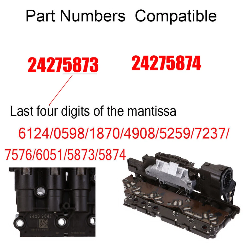 Módulo de control de transmisión TCM de 6L80 para GMC Yukon Cadillac Escalade SRX Hummer Foto 2 de 4