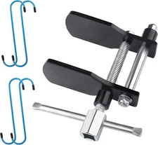 carleef T-Shape Brake Caliper Compression Tool with T Shape + 4PCS Hanger 