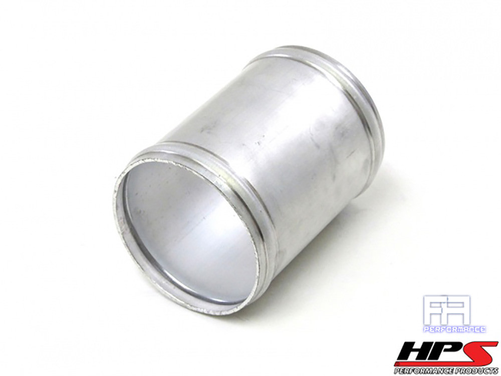 HPS 6061 T6 Aluminum Joiner Tubing – 2.75" OD, 4" Length, Bead Roll, Perfect For Custom Air Intake & Cooling Projects