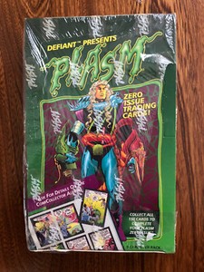 1993 Defiant Plasm Zero Issue Trading Cards Factory Sealed Box 36 Comic Packs