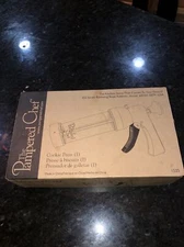 Pampered Chef Cookie Press #1525 In Original Box 16 Different Disc Patterns