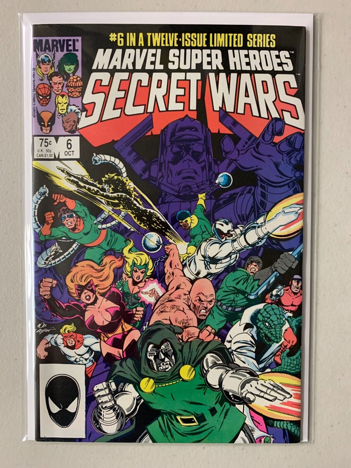 Marvel Super Heroes Secret Wars #6 direct 7.0 (1984)