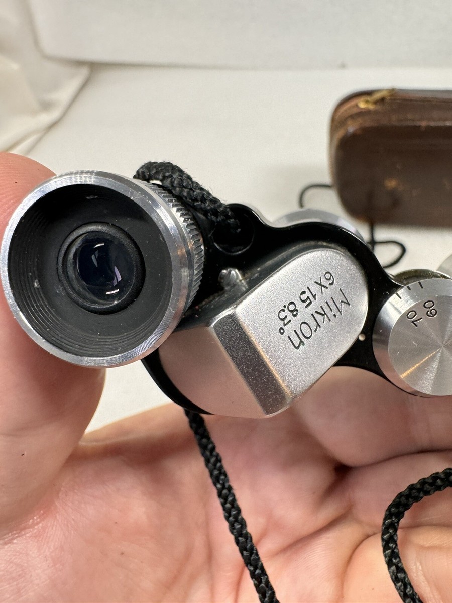 Nikon ニコン NIPPON KOGAKU Mikron 6×15 8.3° VINTAGE NIKON BINOCULARS NIPPON KOGAKU MIKRON 6X15 6 X 15