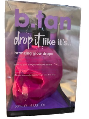   B.tan Bronzing Glow Drops , Drop It Like It s  - 1.6 Fl Oz 