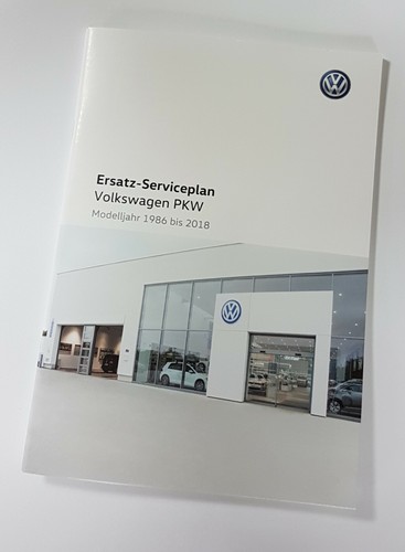 VW Ersatz Scheckheft Serviceheft Serviceplan Jetta,Golf,Passat,CC,EOS,Beetle usw