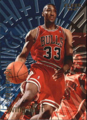 1996-97 Fleer Swing Shift #11 Scottie Pippen - NM-MT