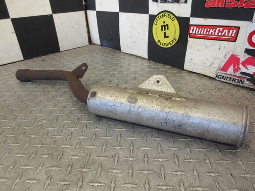 87-92 1988 SUZUKI LT250R LT250 QUADRACER MUFFLER SILENCER EXHAUST PIPE 87 88 89 - Picture 2 of 13