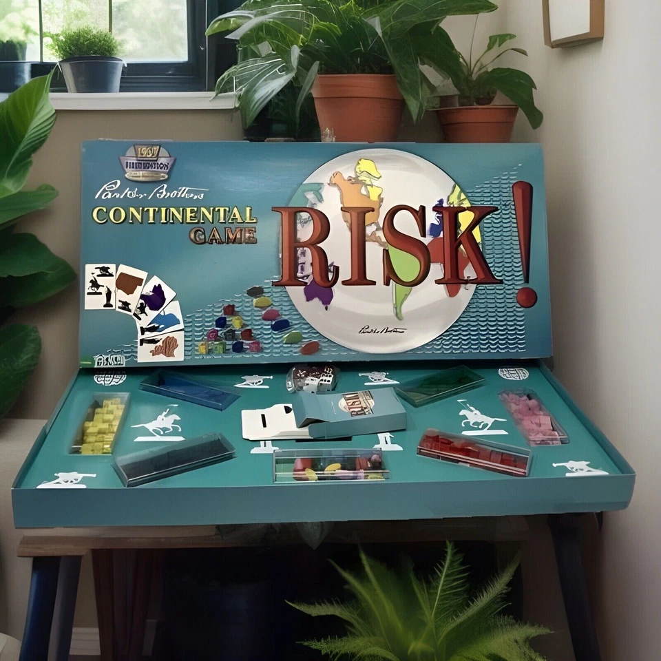 Risk 2009 1959 Collectors 1stEdition Reproduction Continental Game Complete Nice - Image 3 of 4