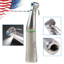 SANDENT Dental Fiber Optic LED 20:1 Reduction Implant Contra Angle Handpiece po