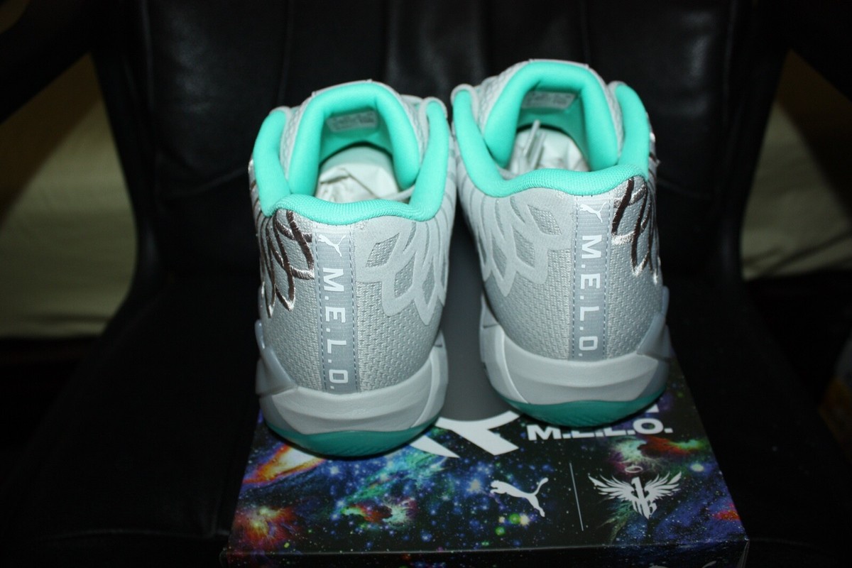 Puma LaMelo Ball MB.01 Lo UFO Grey Teal Basketball‎ Mens Shoes Size 10.5 Puma LaMelo Ball MB.01 Lo UFO Grey Teal Men main image 3