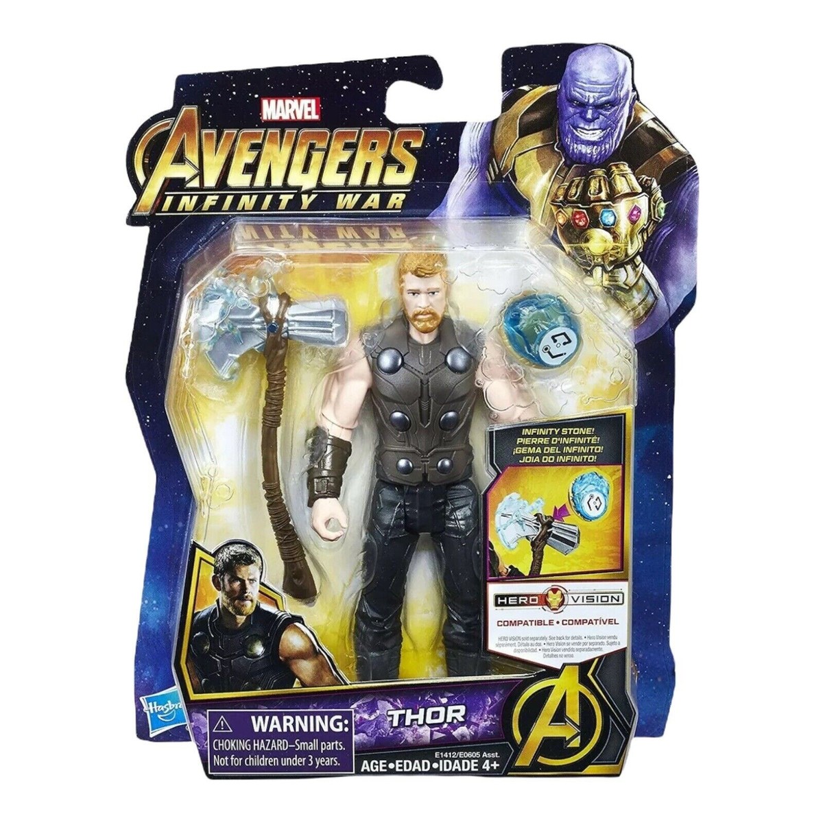 Marvel Avengers Infinity War Thor with Infinity Stone Action