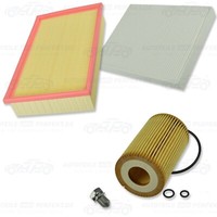 Filtersatz Wartungskit Inspektion XS (P) VW Transporter T5 / T6 2,0Tdi Caa*