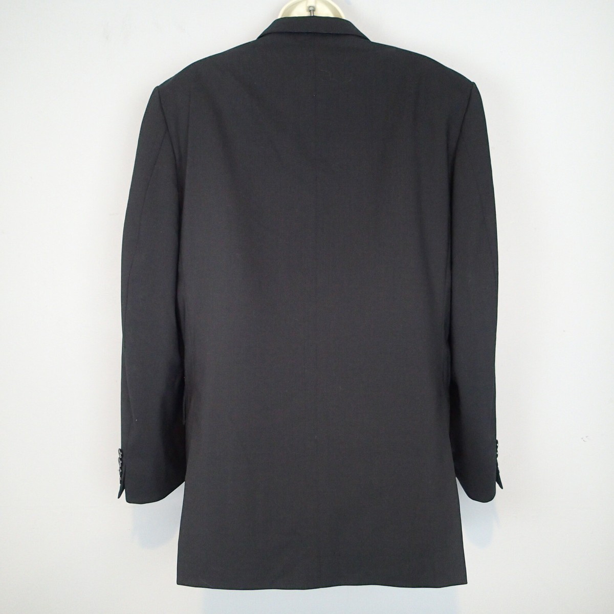 【関税＆送料込み】Versace Black Wool Casual Jacket VIP【関税送料無料】希少 VERSACE BLACK WOOL CASUAL JACKET