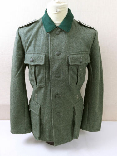 Gr. 50 Wehrmacht Feldbluse M36 Feldjacke Uniform feldgrau M1936 WW2 - Bild 1 von 12