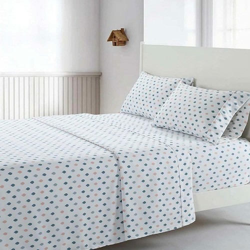 Juego de sábanas de cama de agua con microfibra de 110 gsm - suaves y resistentes a las arrugas - Imagen 12 de 14