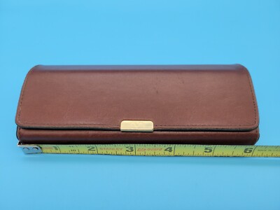 Valentino Les Lunettes Brown Leather Eyeglasses Sunglasses Case | eBay