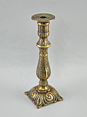 9977823-D Candle Holder Brass Bronze 11X11X33Cm | eBay
