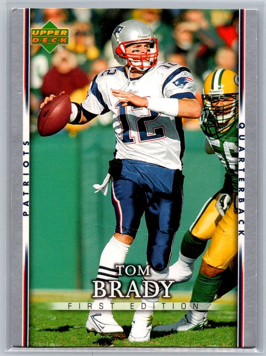 2007 Upper Deck First Edition Football #56 Tom Brady New 2007 Upper Deck First Edition Football #56 Tom Brady New