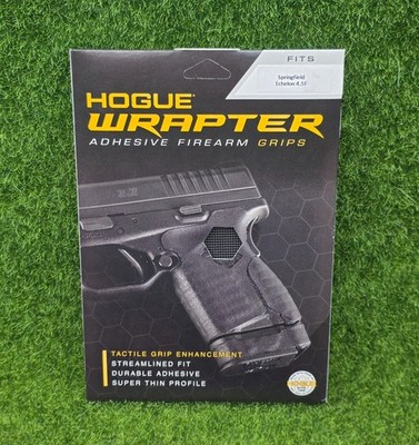 Hogue Springfield Echelon 4.5F Wrapter Grip, Rubber Block Texture, Medium #18378