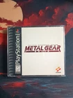 Metal Gear Solid (Sony PlayStation 1, 1999) Black Label Complete in Box CIB